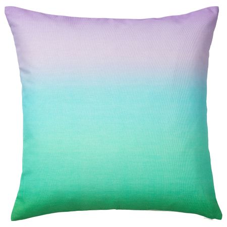 Чехол на подушку, светлый бирюзово-зеленый, светло-сиреневый, 50x50 см IKEA СТРЭВКЛИНТ 504.472.96