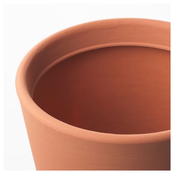 Кашпо ОСТЛИГ, д/дома/улицы красно-коричневый (30 см) - фото 2