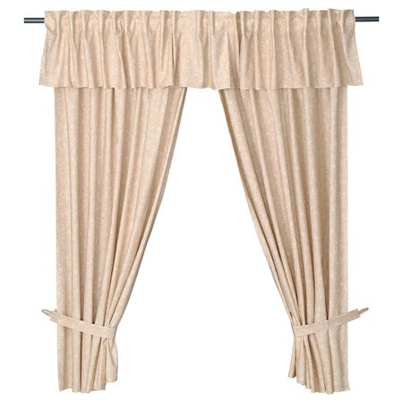 Гардины с прихватом, 2 шт., бежевый 145x180 см IKEA HILDAMAJA ХИЛЬДАМАЙЯ 404.803.09