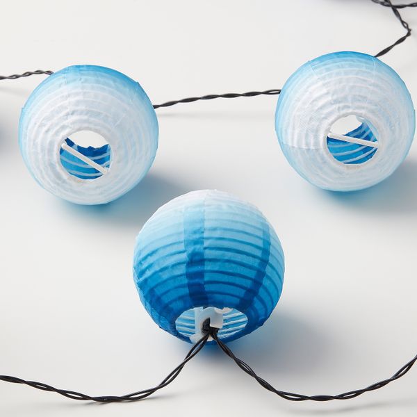Гирлянда, 12 светодиодов, для сада шаровидный/синеватый оттенок IKEA SOLVINDEN СОЛВИДЕН 504.873.67 - фото 2