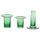 Ваза, 3 шт. АНВЭНДБАР, зеленый