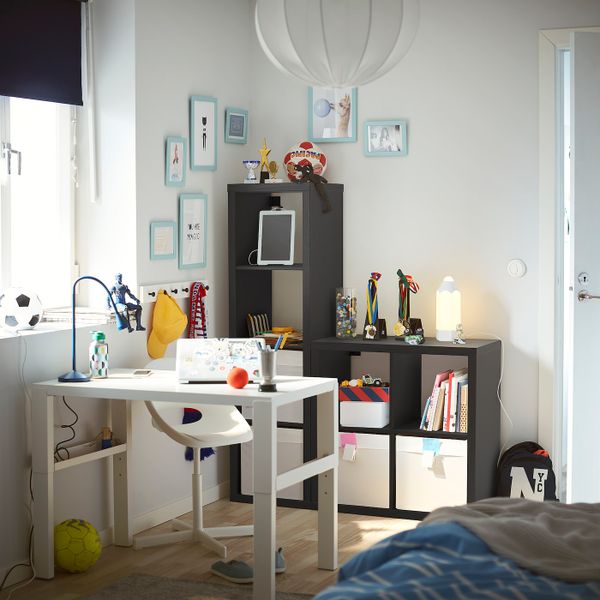 Стеллаж, черно-коричневый 42x147 см IKEA KALLAX КАЛЛАКС 103.795.72 - фото 4