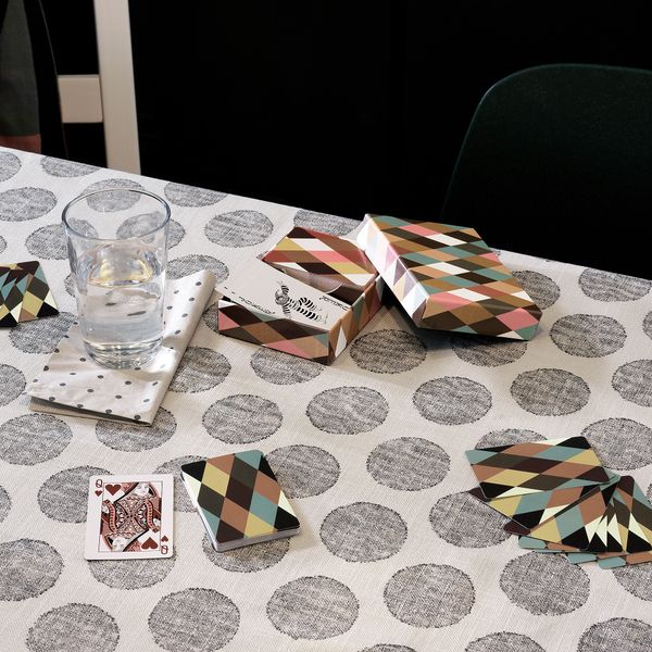 Салфетка бумажная 38x38 см IKEA DEKORERA ДЕКОРЕРА 004.724.53 - схема-чертеж с размерами