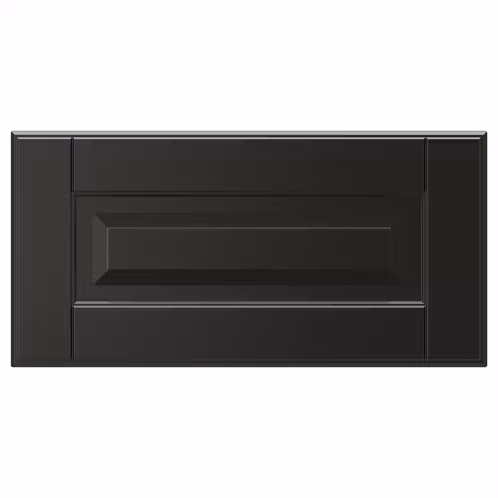 BODBYN Фронтальная панель ящика - чёрный 40x20 см - фото 1