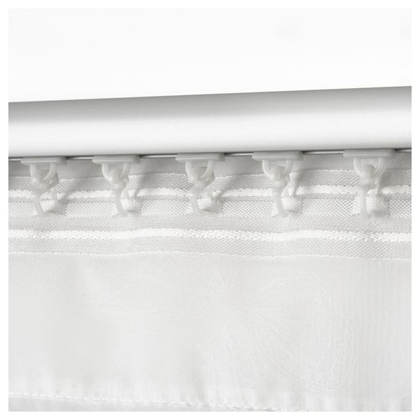 Гардины, 1 пара ИДАЛИ, белый, бабочка (145x270 см) - схема-чертеж с размерами