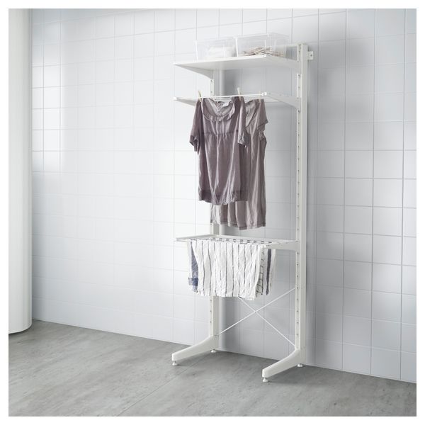 Стойка, ножка, сушилка АЛЬГОТ, белый (70x67x194 см) - фото 1