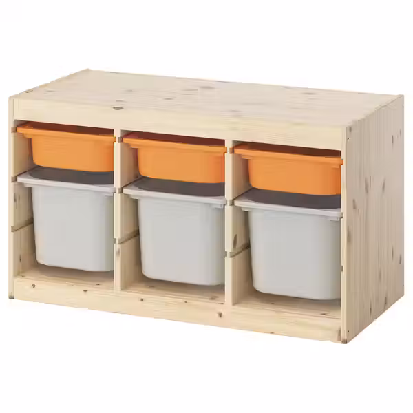 TROFAST Комбинация д/хранения+контейнеры - фото 1