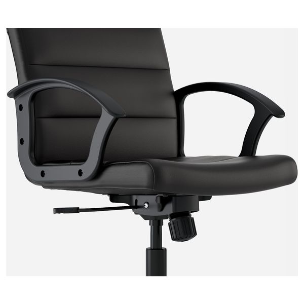 Рабочий стул ТОРКЕЛЬ, Бумстад черный черный - фото 4