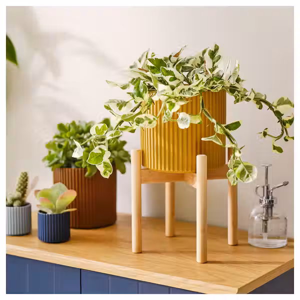 DAKSJUS ДАКСЬЮС Пьедестал для цветов - бамбук 21 см - фото 3