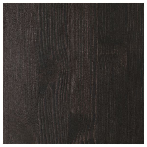 Стеллаж ХЕМНЭС, морилка черно-коричнев (42x84 см) - фото 4