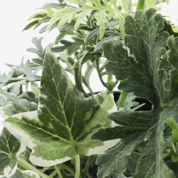 Искусственное растение в горшке, для дома, улицы/оформление зеленый 12 см IKEA FEJKA ФЕЙКА 304.965.89 - схема-чертеж с размерами