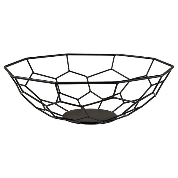Декоративная миска, черный 32 см IKEA ARBETE АРБЕТЕ 104.652.54 - фото 1
