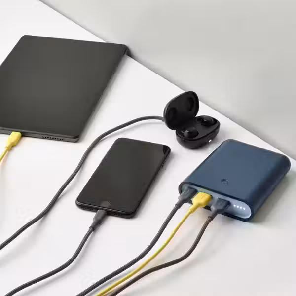 VARMFRONT ВЭРМФРОНТ Дополнительный внешний аккумулятор - темно-синий 10400 mAh - схема-чертеж с размерами