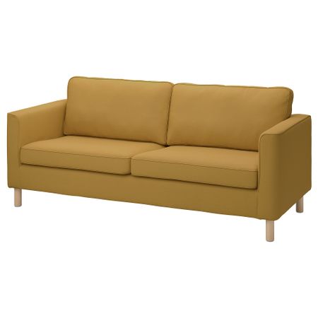 3-местный диван, Vissle желто-коричневый IKEA PÄRUP 495.142.58