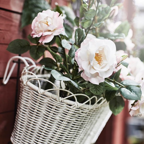 Ящик для цветов с держ, для дома, улицы белый 51x18 см IKEA GALIAMELON ГАЛИАМЕЛОН 805.052.04 - фото 3