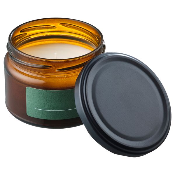 Ароматическая свеча в банке + крышка IKEA PRAKTRÖNN 305.388.72 - фото 2