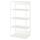 PLATSA Открытый стеллаж - белый 60x40x120 см