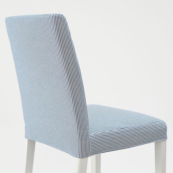 Стул, белый Rommele темно-синий-белый IKEA BERGMUND БЕРГМУНД 993.899.83 - фото 9