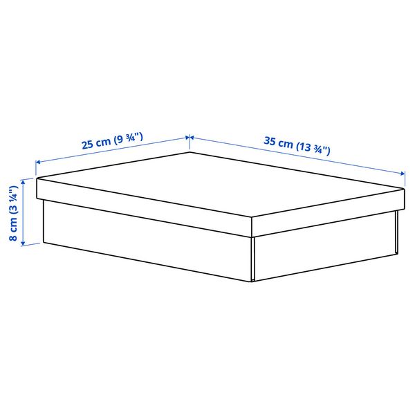 Упаковка 7 из 6 для IKEA - схема-чертеж с размерами