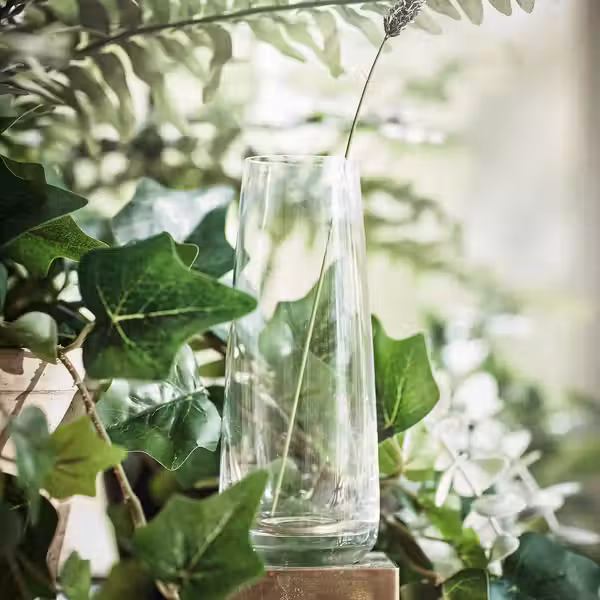 BERÄKNA Ваза - прозрачное стекло 15 см - фото 5