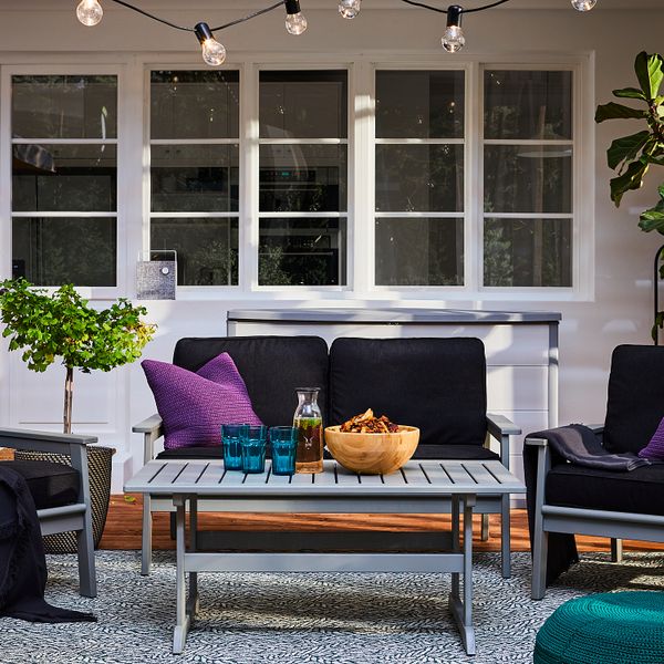 2-местный диван, садовый, 139x81x73 см, серый IKEA BONDSTOCKHOLM СТОКГОЛЬМMEN БОНДХОЛЬМЕН 704.206.63 - фото 4