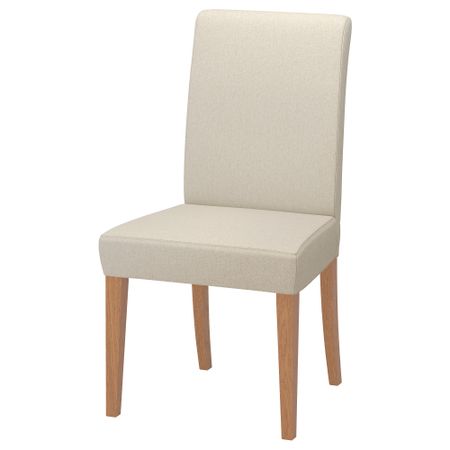 Стул ХЕНРИКСДАЛЬ, дуб, Линнерид неокрашенный