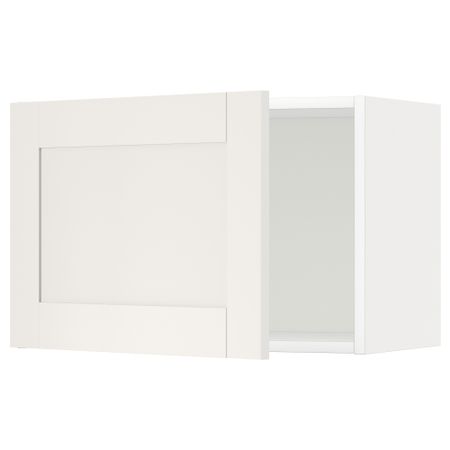 Шкаф навесной МЕТОД, белый, Сэведаль белый