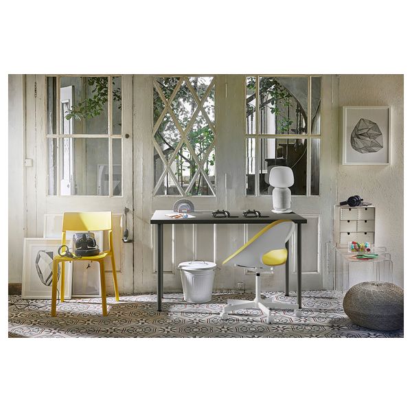 Столешница, 120x60 см, темно-серый IKEA LAGKAPTEN ЛАГКАПТЕН 704.606.73 - фото 4