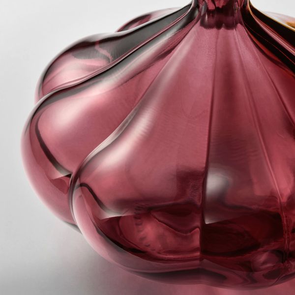 Ваза, темно-красный 11 см IKEA VANLIGEN ВАНЛИГЕН 904.518.37 - фото 3