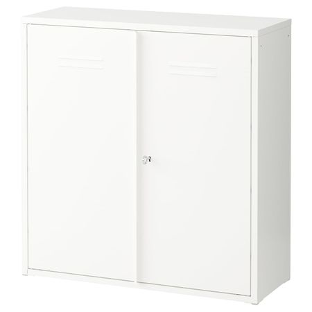 Шкаф с дверями, белый 80x83 см IKEA ИВАР 603.855.04