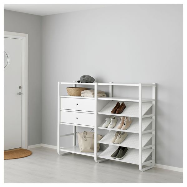 2 секции ЭЛВАРЛИ, белый (165x40x126 см) - фото 1