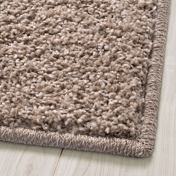 Ковер, длинный ворс, светло-бежевый 200x300 см IKEA ALLERSLEV АЛЛЕРСЛЕВ 505.086.90 - схема-чертеж с размерами