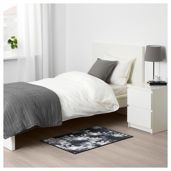 Ковер, короткий ворс ВИНТЕР 2018, черный/белый (60x90 см) - фото 4