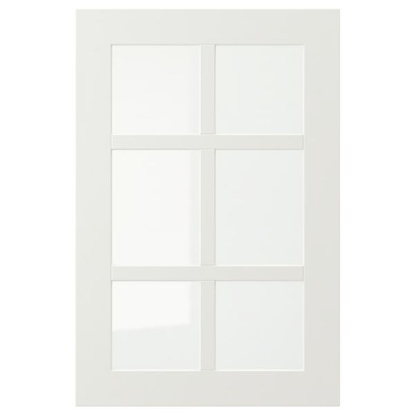 STENSUND Стеклянная дверь - белый 40x60 см - фото 1