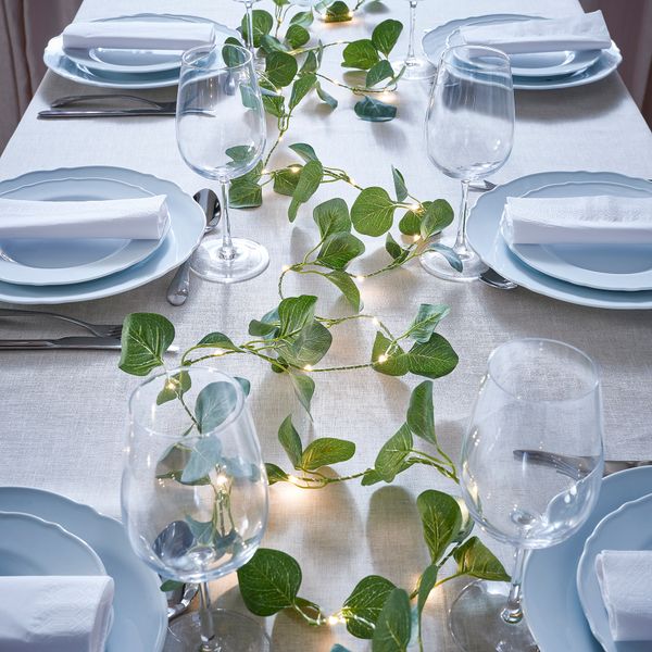 Светодиодная гирлянда, 3.0 м, с батарейным питанием, эвкалипт искусственный IKEA STRÅLA СТРОЛА 105.325.74 - фото 5