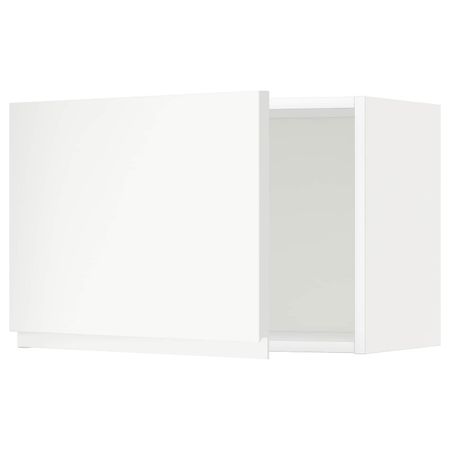 Шкаф навесной, белый/Воксторп матовый белый 60x40 см IKEA METOD МЕТОД 392.250.65