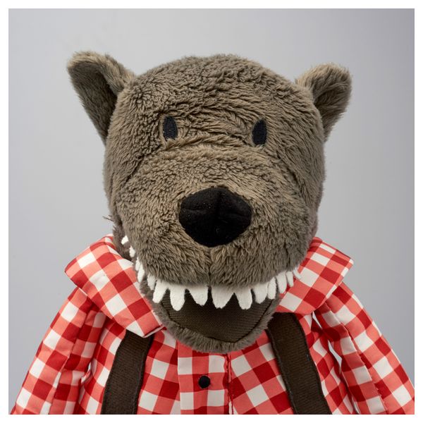 Мягкая игрушка ЛУФСИГ, волк и бабушка - фото 3