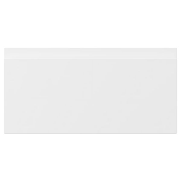 VOXTORP Фронтальная панель ящика - матовый белый 40x20 см - фото 1