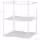 ENHET Напольный каркас с полками - белый 60x60x75 см