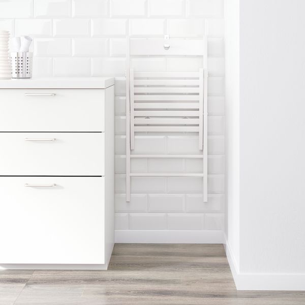 Стул складной, белый IKEA TERJE ТЕРЬЕ 503.609.76 - фото 3