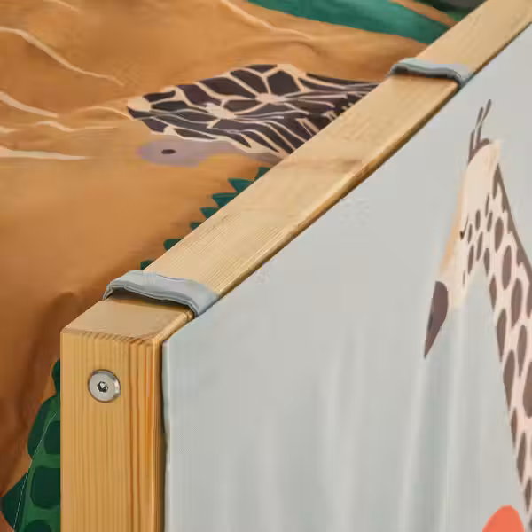 KURA Гардина для кровати - разноцветный/животные саванны - фото 8