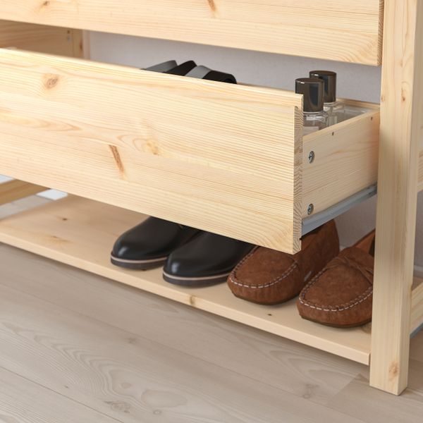 Ящик, сосна 80x30x18 см IKEA IVAR ИВАР 704.889.07 - фото 2