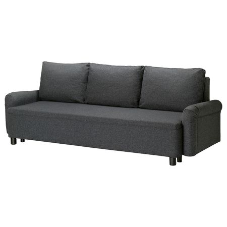 3-местный диван-кровать, Гуннаред темно-серый IKEA GRIMHULT ГРИМХУЛЬТ 104.853.89