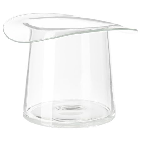Ваза ОМЕДЕЛЬБАР, прозрачное стекло (19 см)