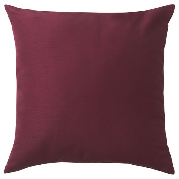 Подушка, темно-красный 40x40 см IKEA КРОНЭРТ 104.803.15 - фото 1