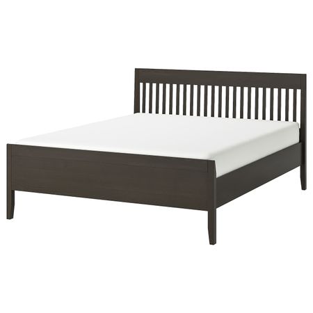 Каркас кровати, темно-коричневый/Леирсунд 180x200 см IKEA IDANÄS ИДАНЭС 694.065.02