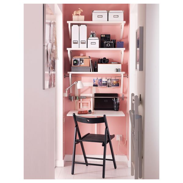 Стул складной, черный IKEA TERJE ТЕРЬЕ 903.609.55 - фото 8