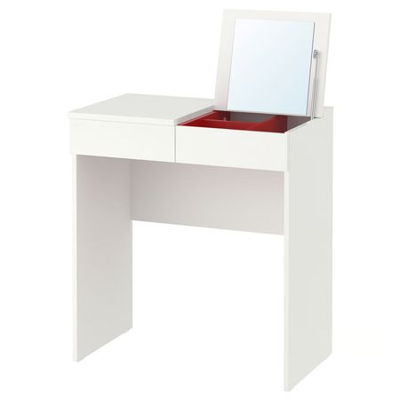 BRIMNES Туалетный столик - белый 70x42 см