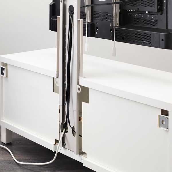 Кронштейн для ТВ, вращающийся, светло-серый, 37-55 дюйм IKEA UPPLEVA УППЛЕВА 203.305.99 - схема-чертеж с размерами