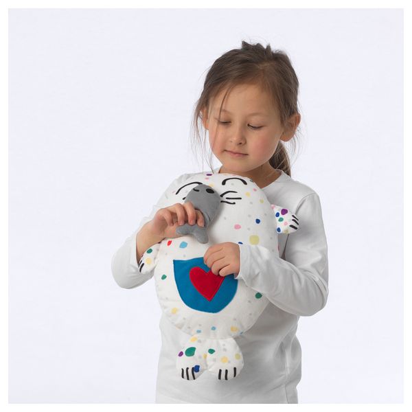 Мягкая игрушка САГОСКАТТ, тюлень - фото 3